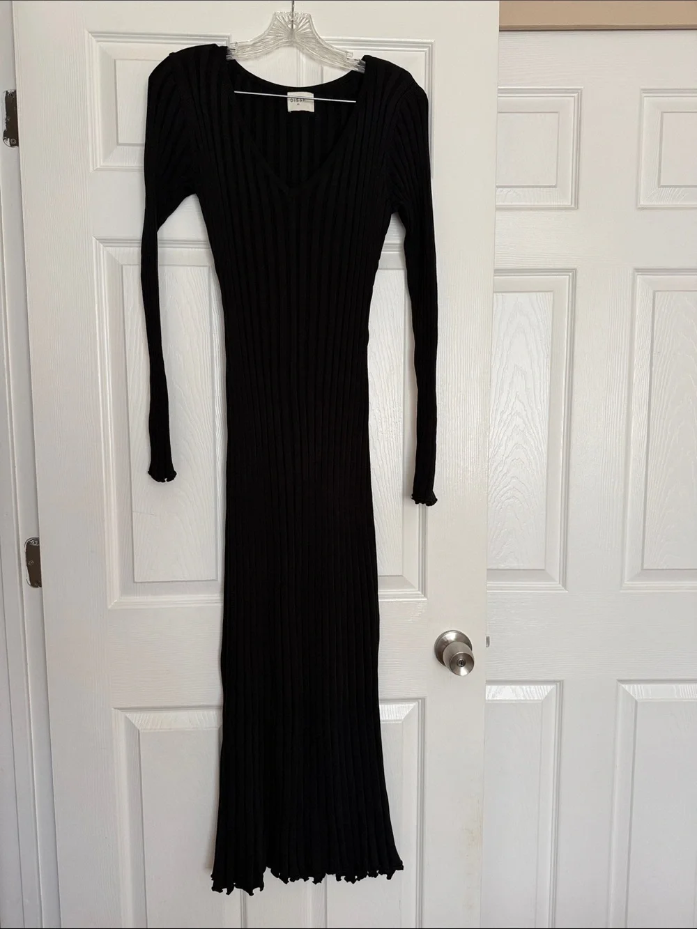Dissh Black Reign Maxi Dress XS